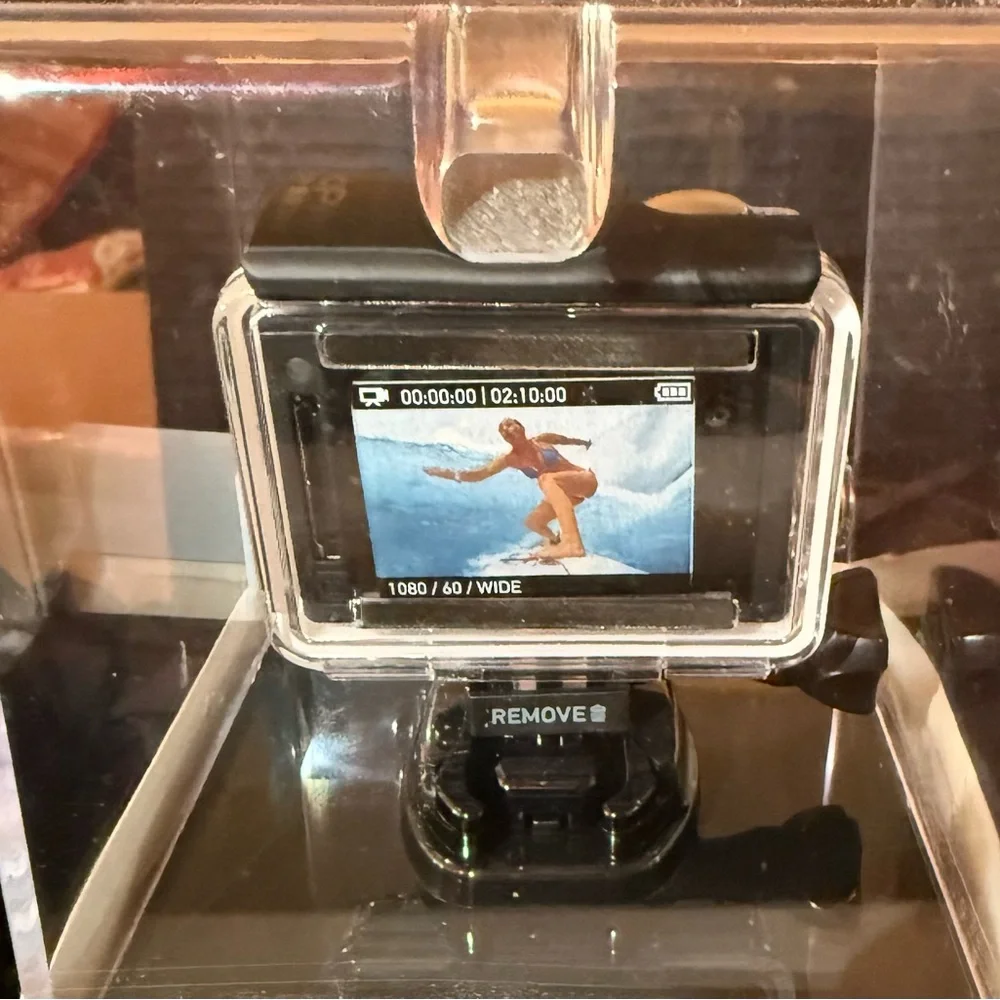 GoPro HERO 4 Silver Action Camera with Black Mount Never Opened